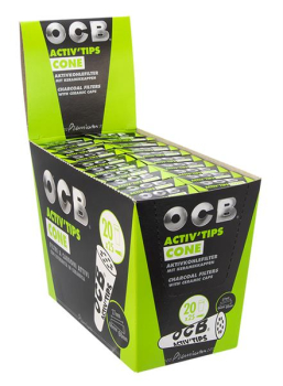 OCB Activ Tips CONE konische Aktivkohlefilter ø6-8mm